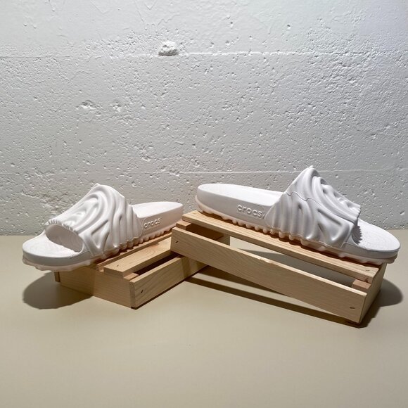 CROCS Salehe Bembury X Pollex Slides NWT Sz 13 - Picture 3 of 11